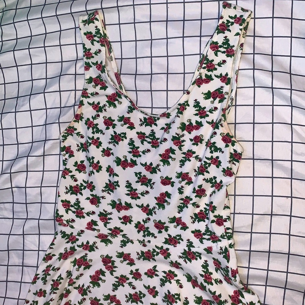 floral skater dress